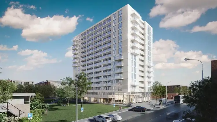 Recycled glass becomes gorgeous façade panels